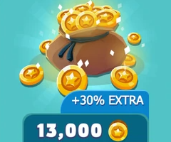 13000 Coins